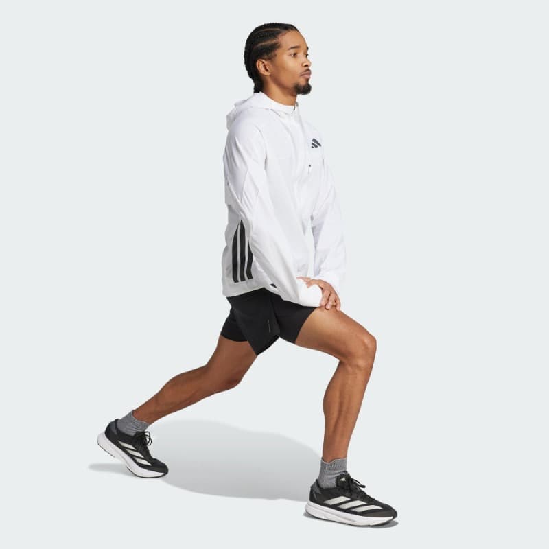 adidas Adizero Running Jacket White