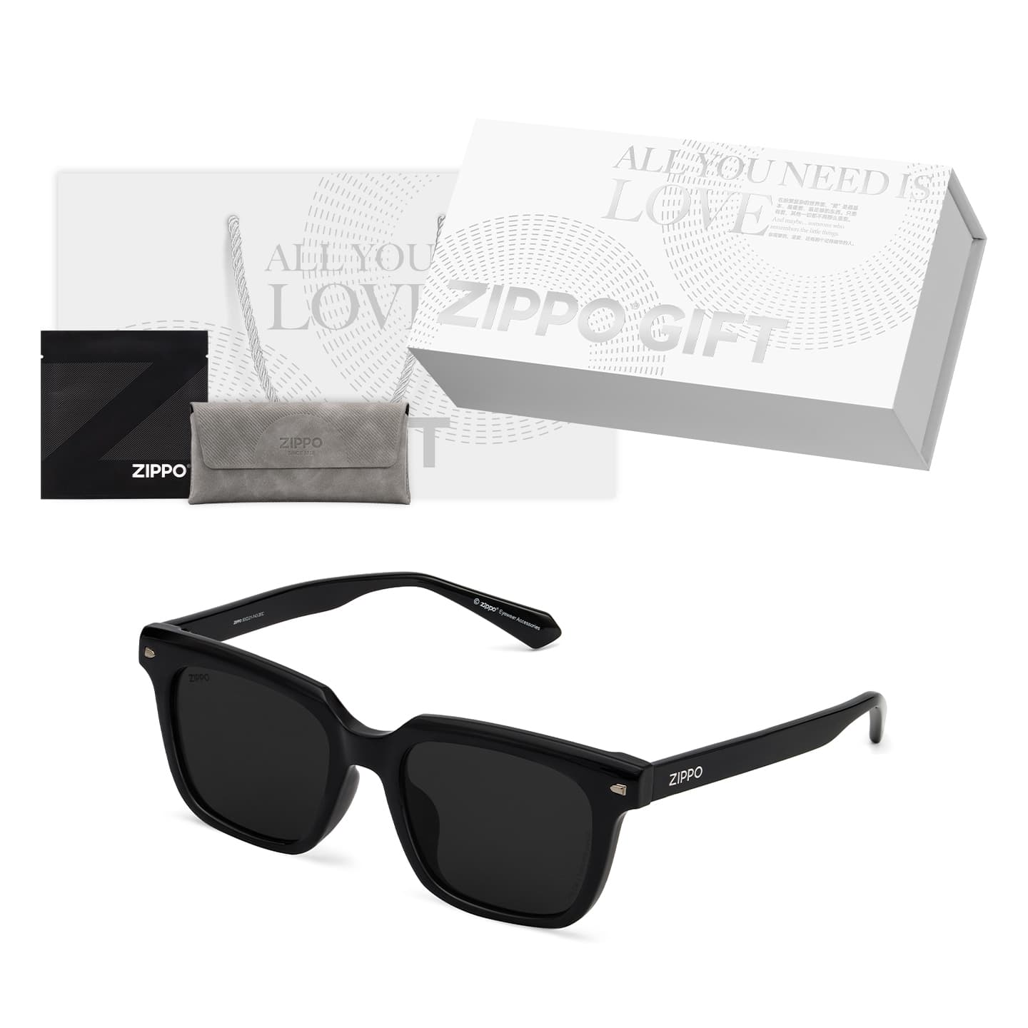ZIPPO Cat Eye Sunglasses