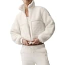 Alo Yoga Sherpa Edge Bomber Ivory