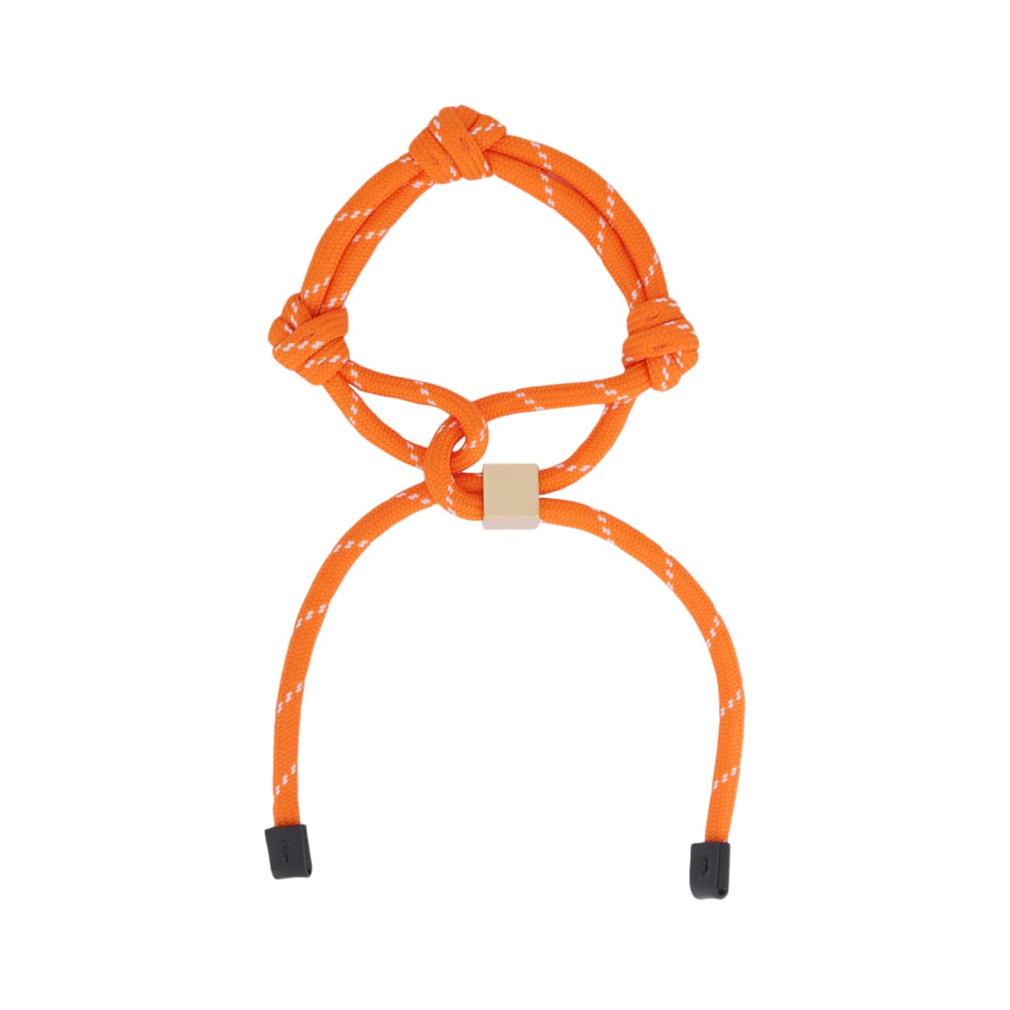 Miu Miu Logo Metal Bracelet Orange