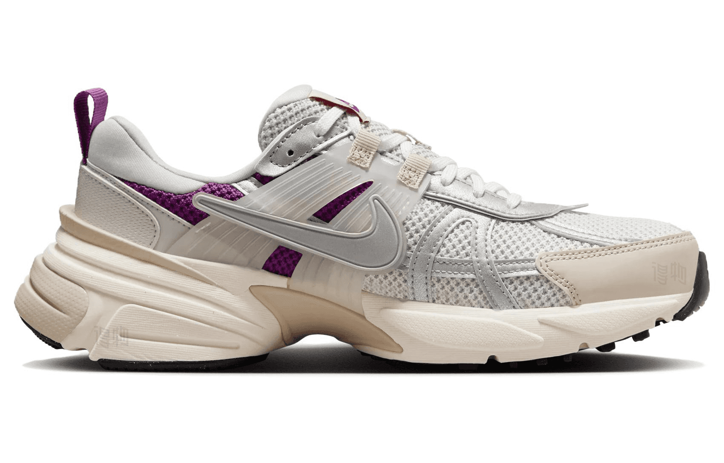 Nike V2K Run Silver White Purple