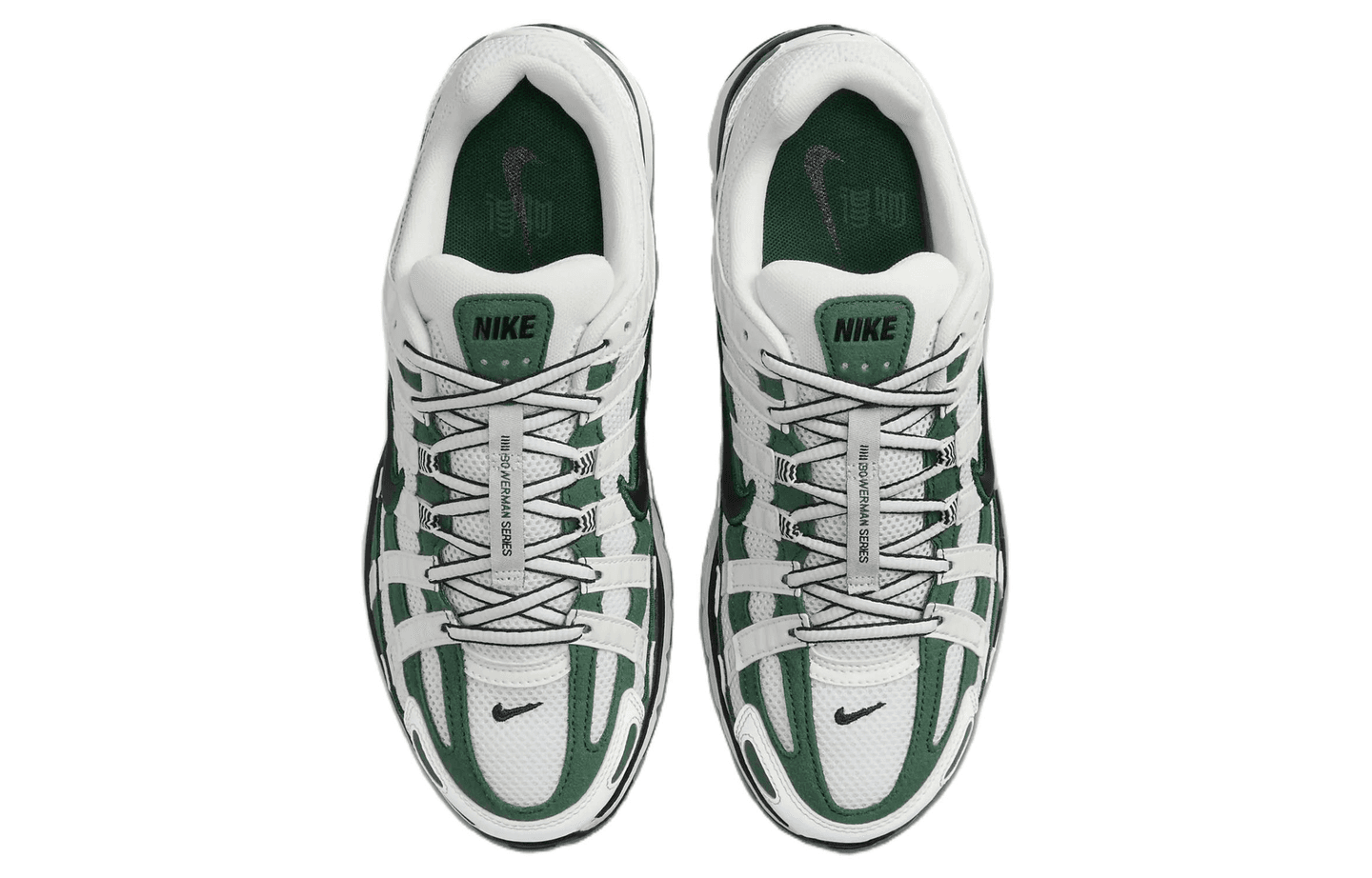 Nike P-6000 White Black Green