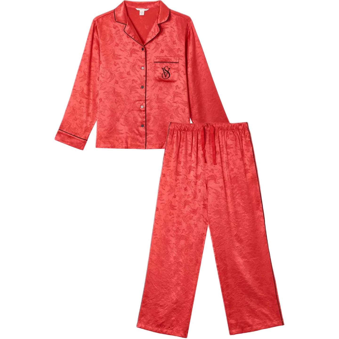 Victoria's Secret The Mix Moonlight Satin Pajama Set