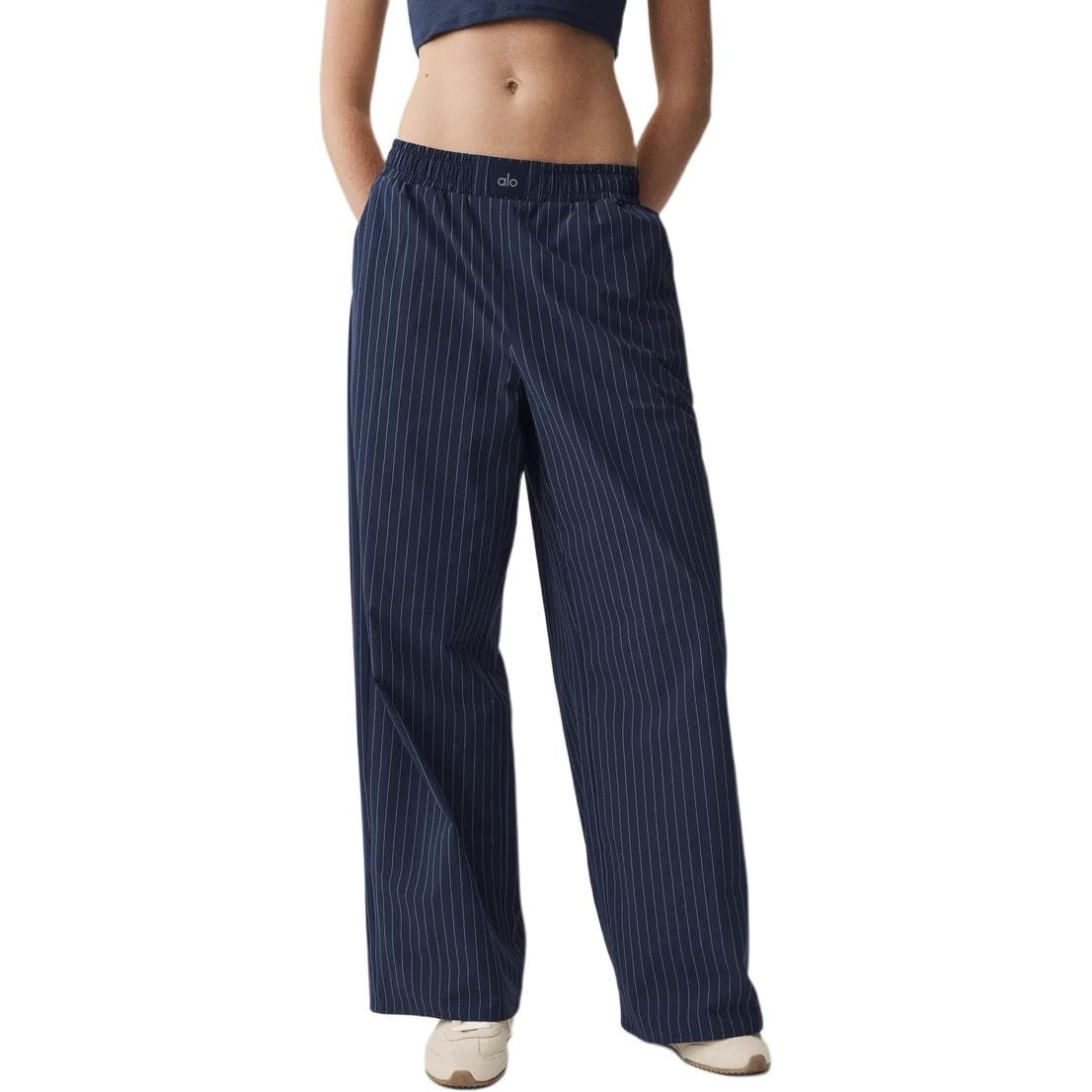 alo yoga Relaxed Stripe Sweatpants