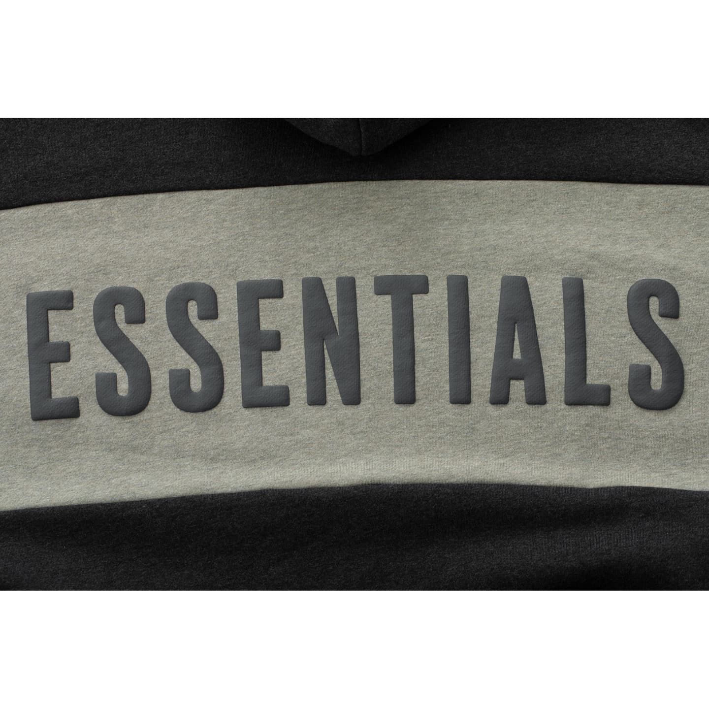 Essentials SS26 CROPPED RELAXED PANELLED HOODIE