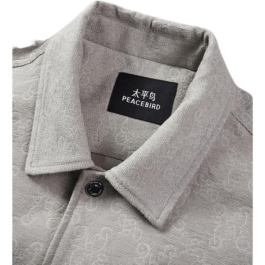 PEACEBIRD MEN Lapel Jacket