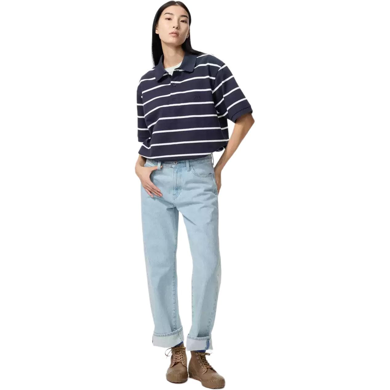UNIQLO JW Anderson SS26 logo Polo