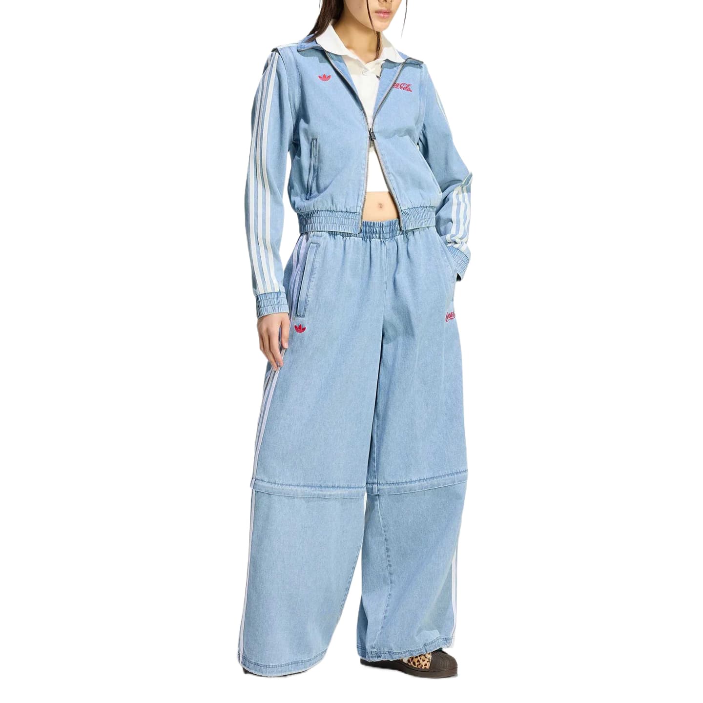 adidas originals Coca-Cola ADILENIUM FIREBIRD DENIM TRACK