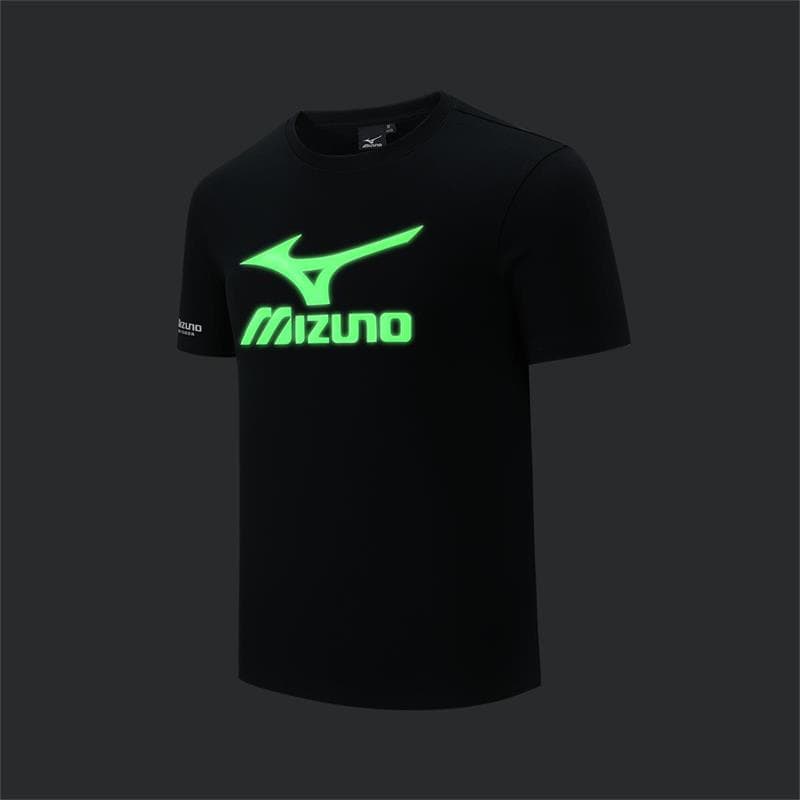 Mizuno Basic Glow Logo T-Shirt Black