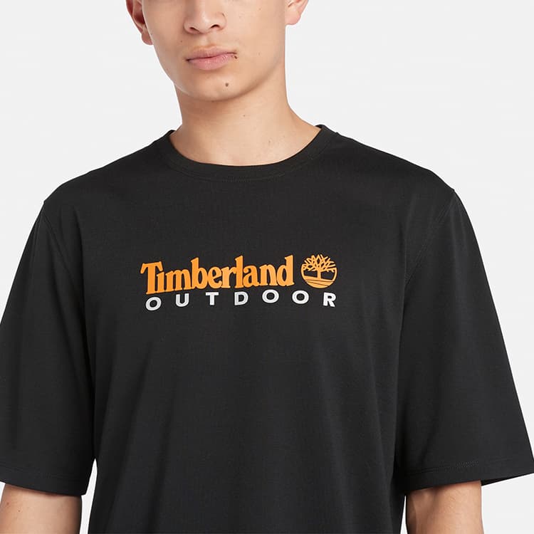 Timberland UV Protection Quick-Dry T-Shirt Black
