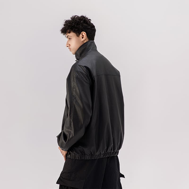 Kawasaki PU Leather Jacket