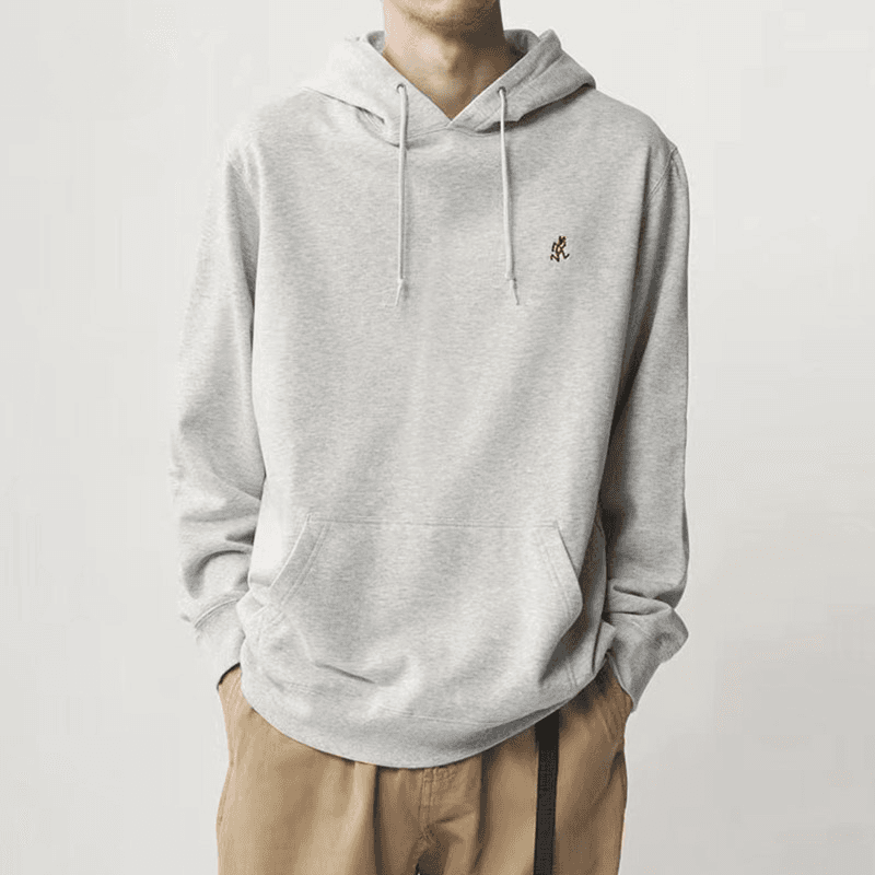 Gramicci Logo Embroidered Hoodie
