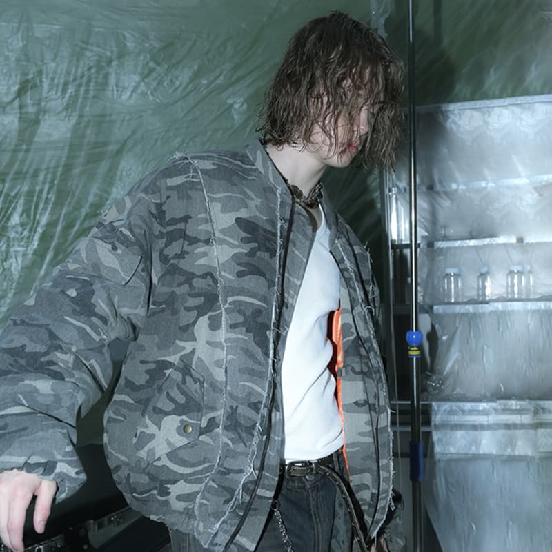 tre club Camo Cotton Jacket