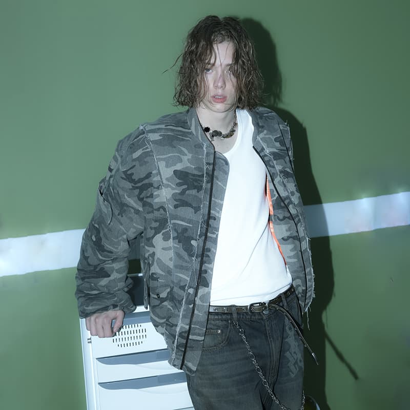 tre club Camo Cotton Jacket