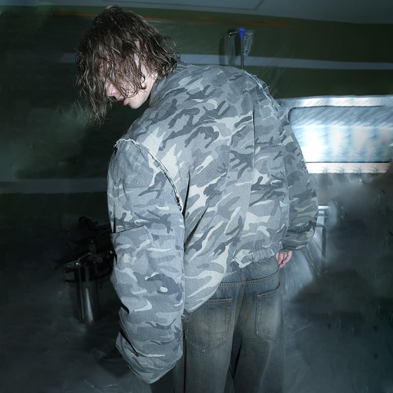 tre club Camo Cotton Jacket