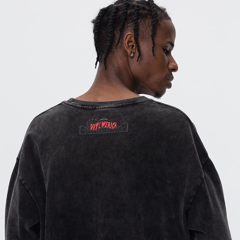 UNTILWERICH Vintage Washed T-Shirt