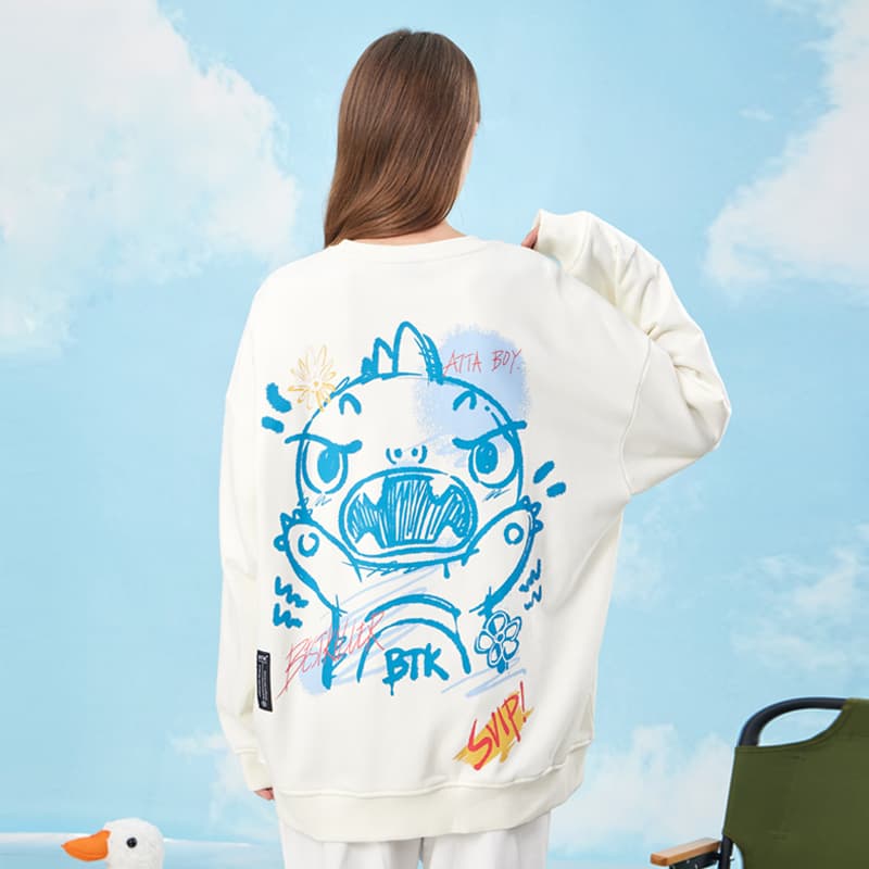 BTK Cartoon Monster Graffiti Sweatshirt