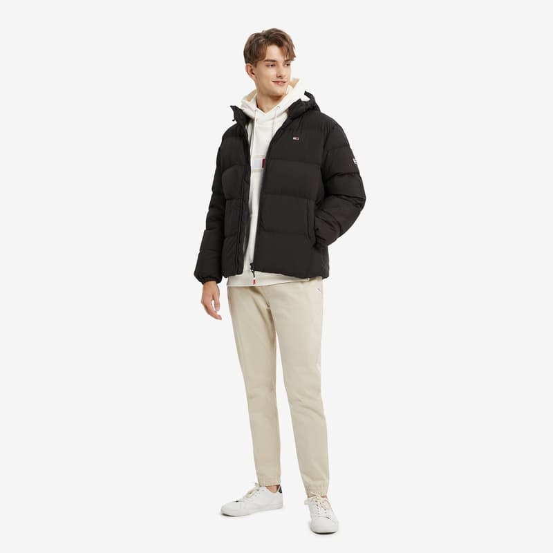 Tommy Hilfiger Classic Embroidered Down Jacket