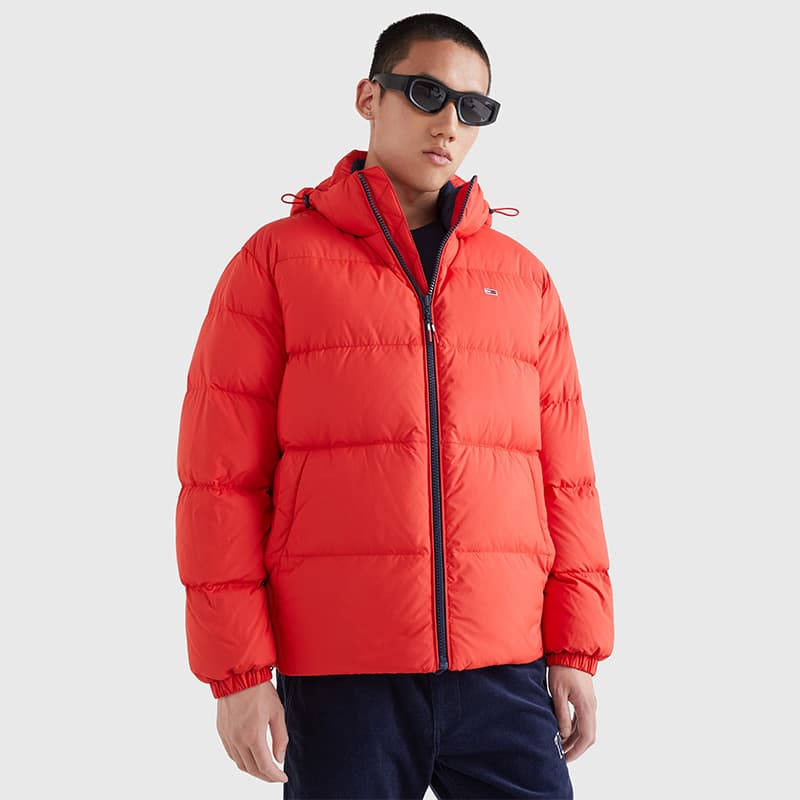 Tommy Hilfiger Classic Embroidered Down Jacket