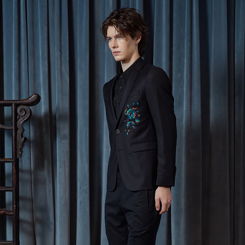 Andrew Mackenzie Blazer Black