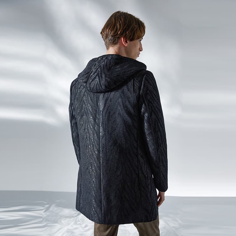 Andrew Mackenzie FW23 Black Coat