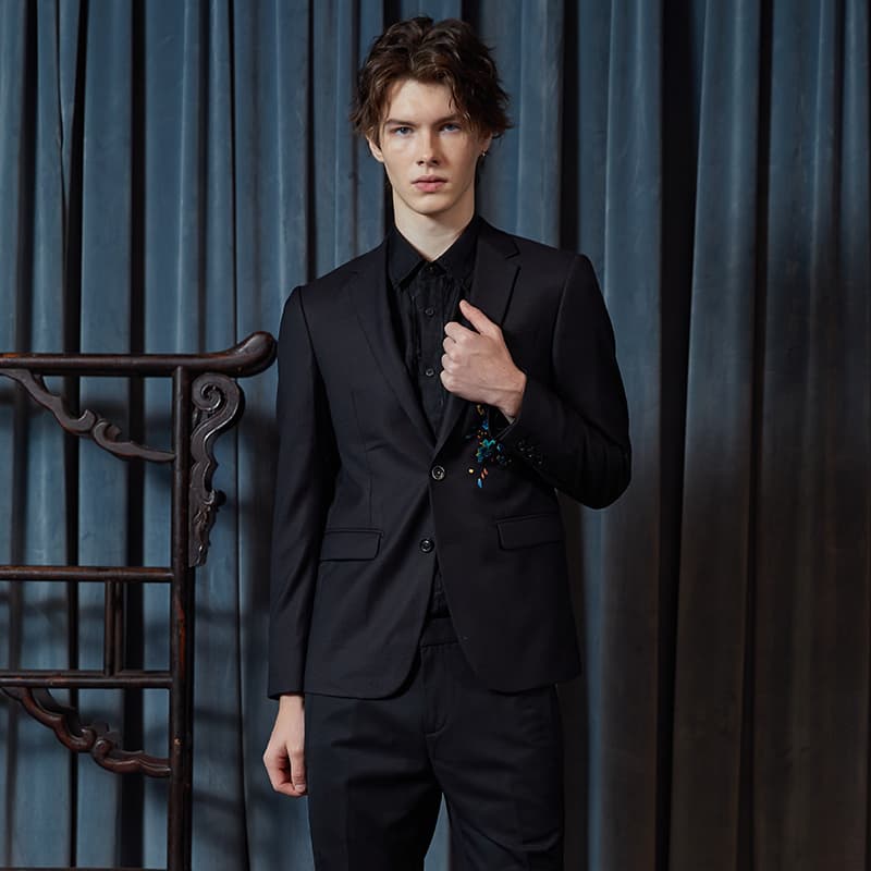 Andrew Mackenzie Blazer Black
