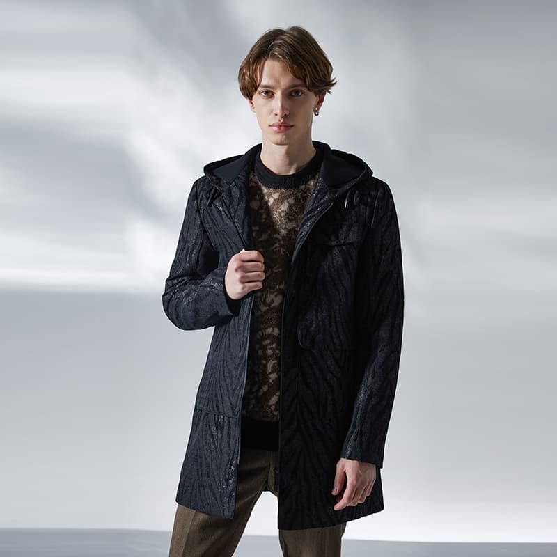 Andrew Mackenzie FW23 Black Coat