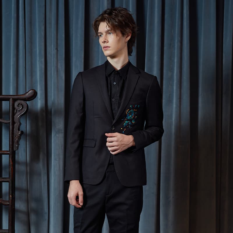 Andrew Mackenzie Blazer Black