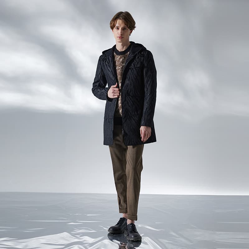 Andrew Mackenzie FW23 Black Coat