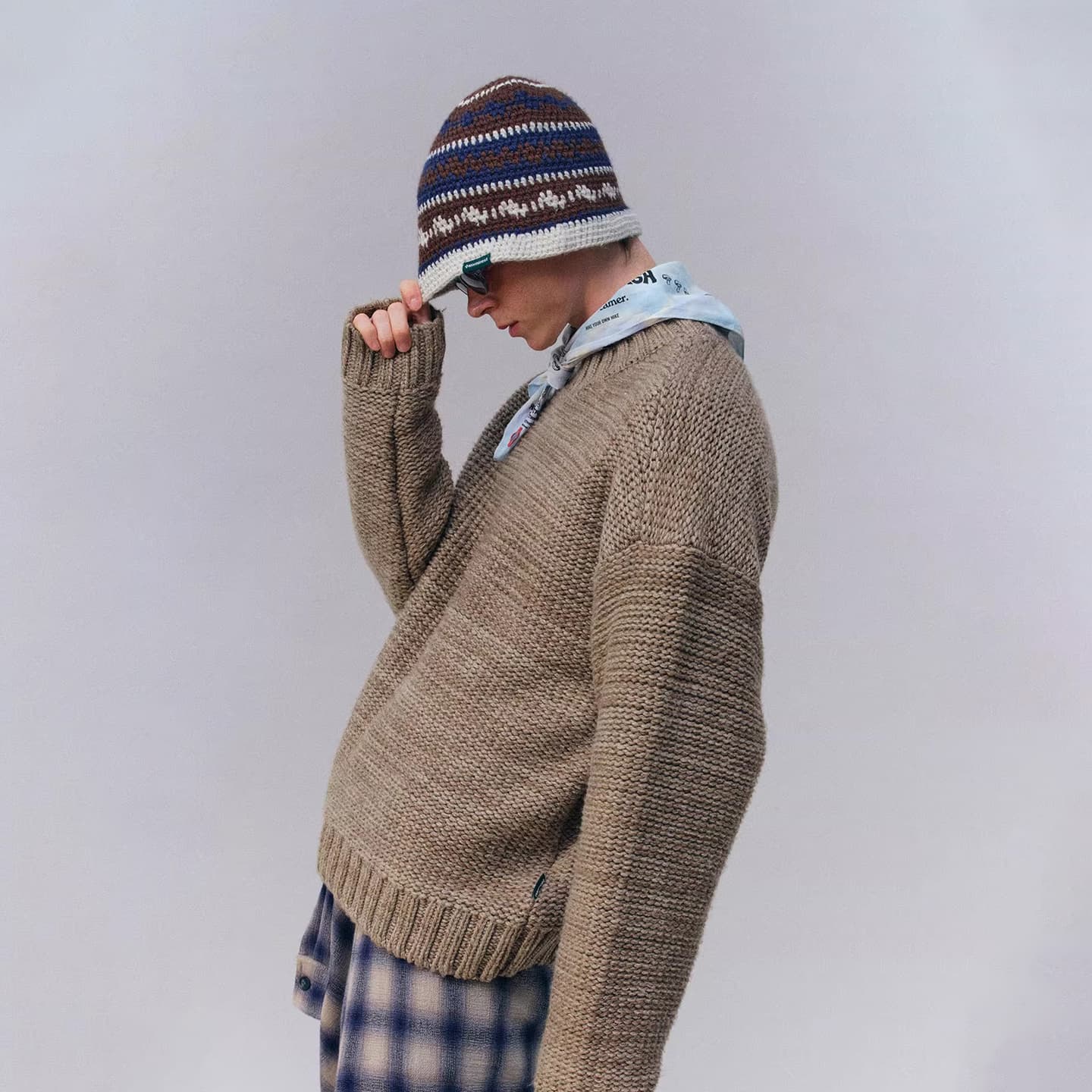 NOTHOMME Monterest Vintage Loose Knit Pullover