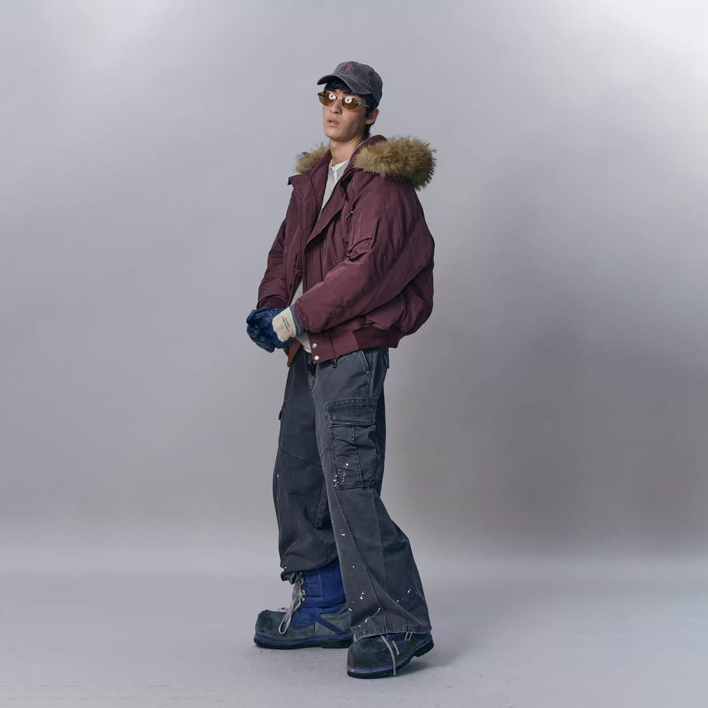 NOTHOMME Monterest N2B Windproof Detachable Fur Collar Down Jacket