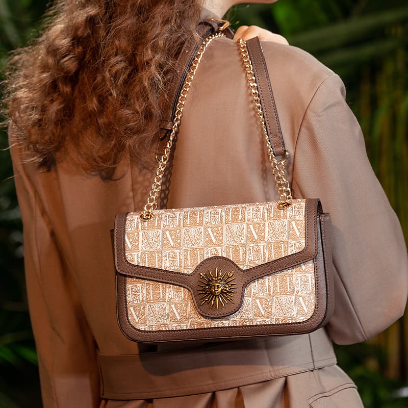 VANESSA HOGAN Sun God Shoulder Bag