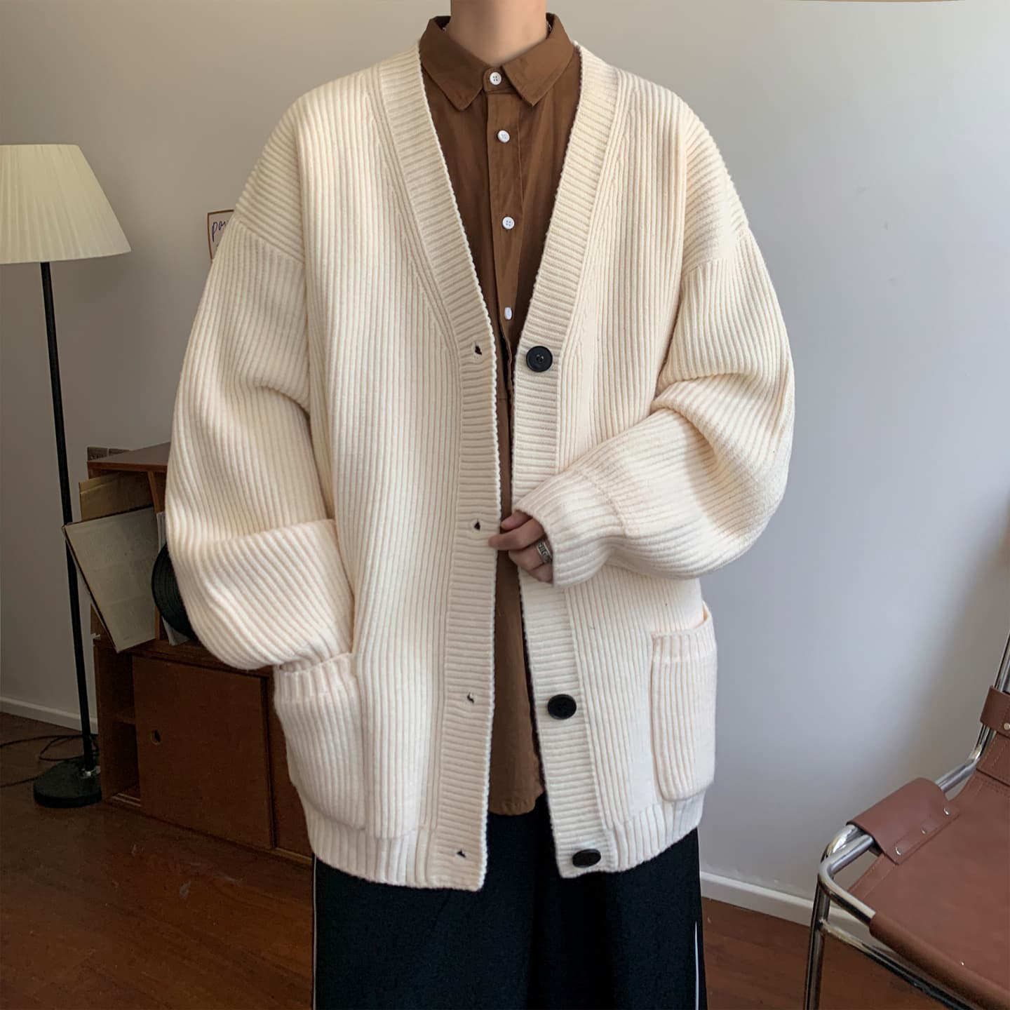 COMOWA Cardigan Sweater