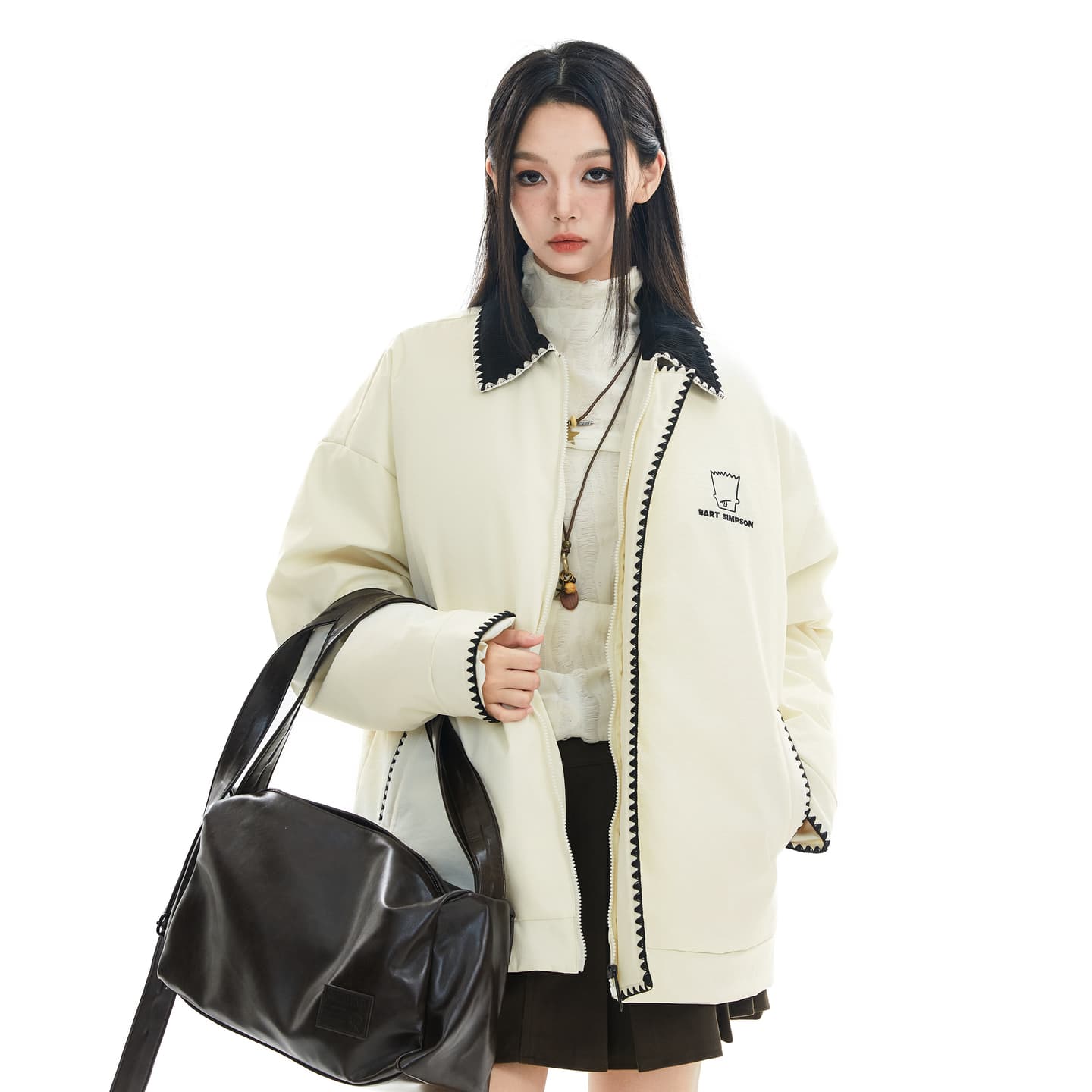 The Simpsons Ethnic Style Down Jacket