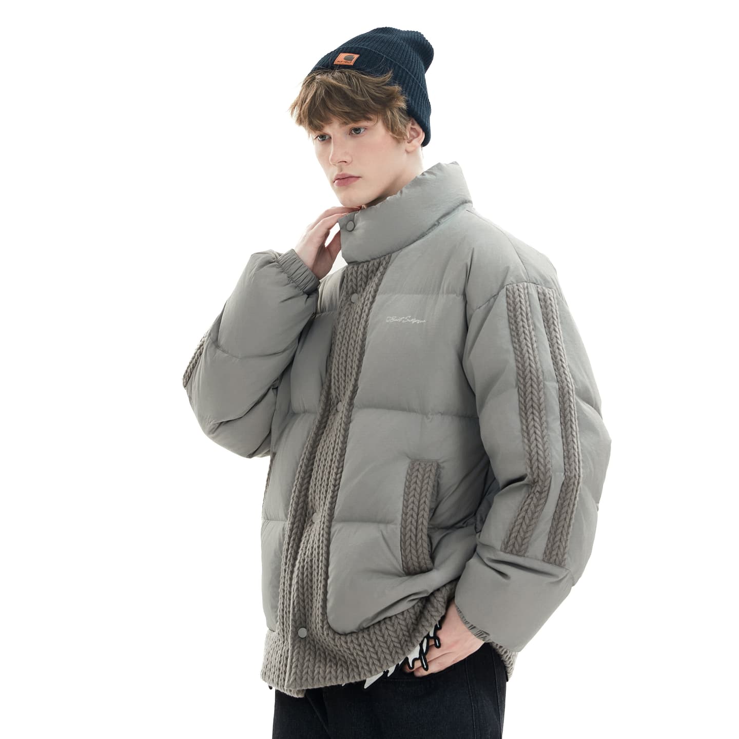The Simpsons Vintage Embroidered Down Jacket