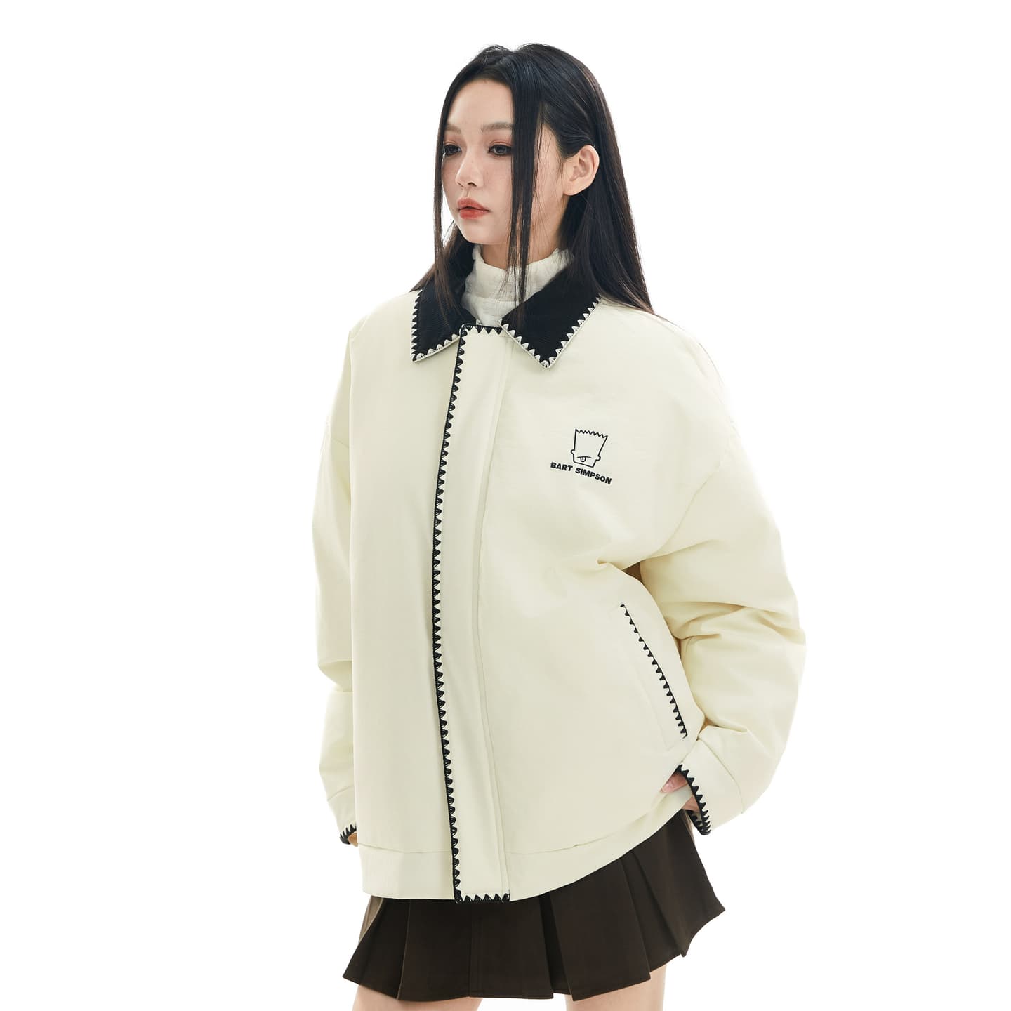 The Simpsons Ethnic Style Down Jacket