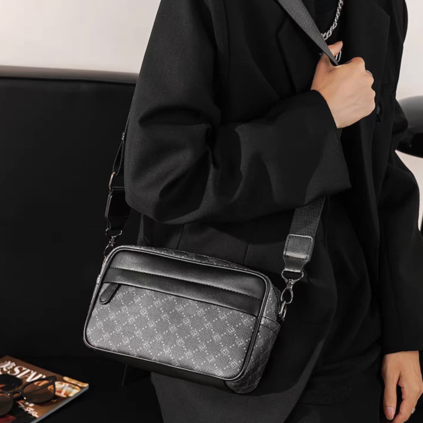 Slazenger Camera Bag Black