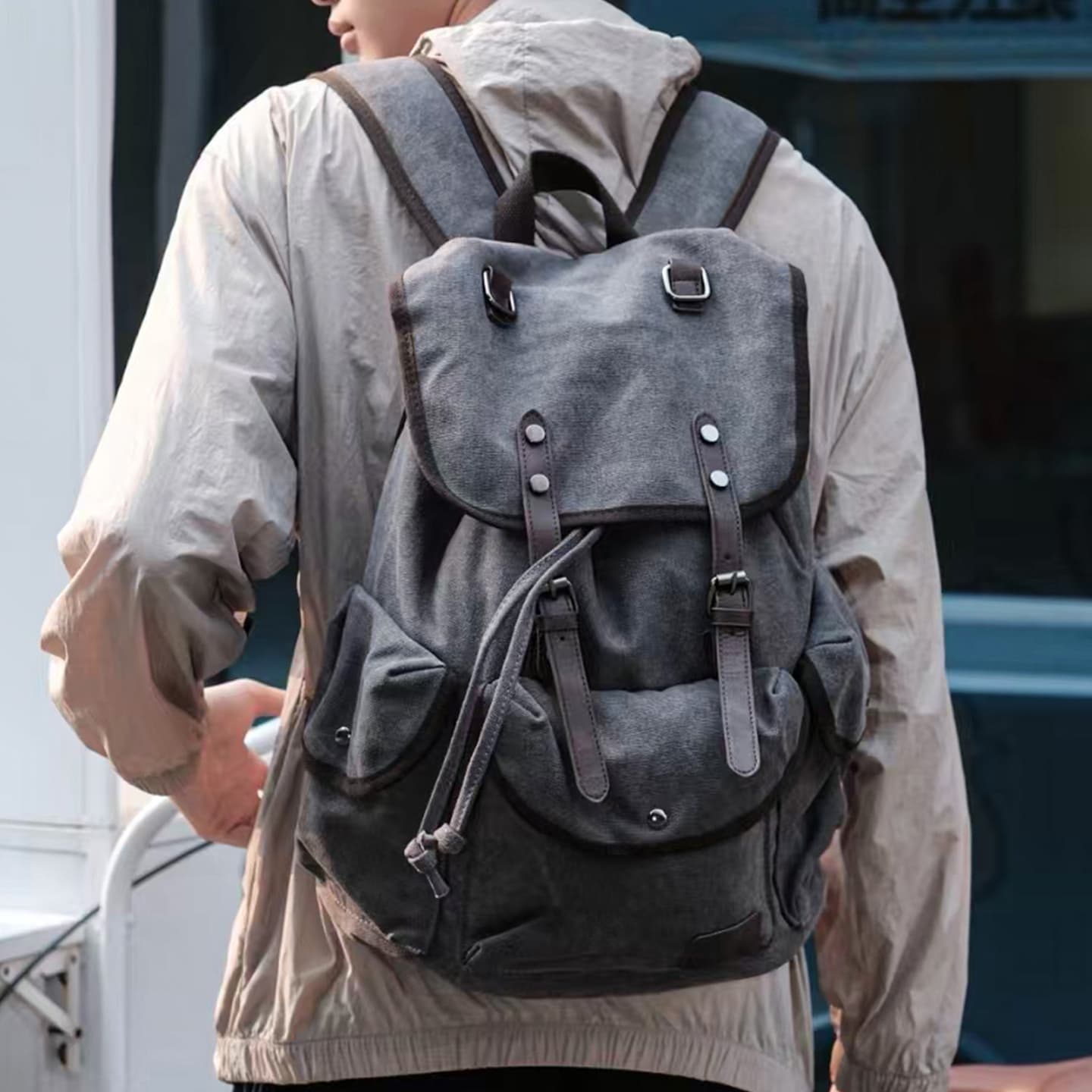 Slazenger Backpack Cool Grey