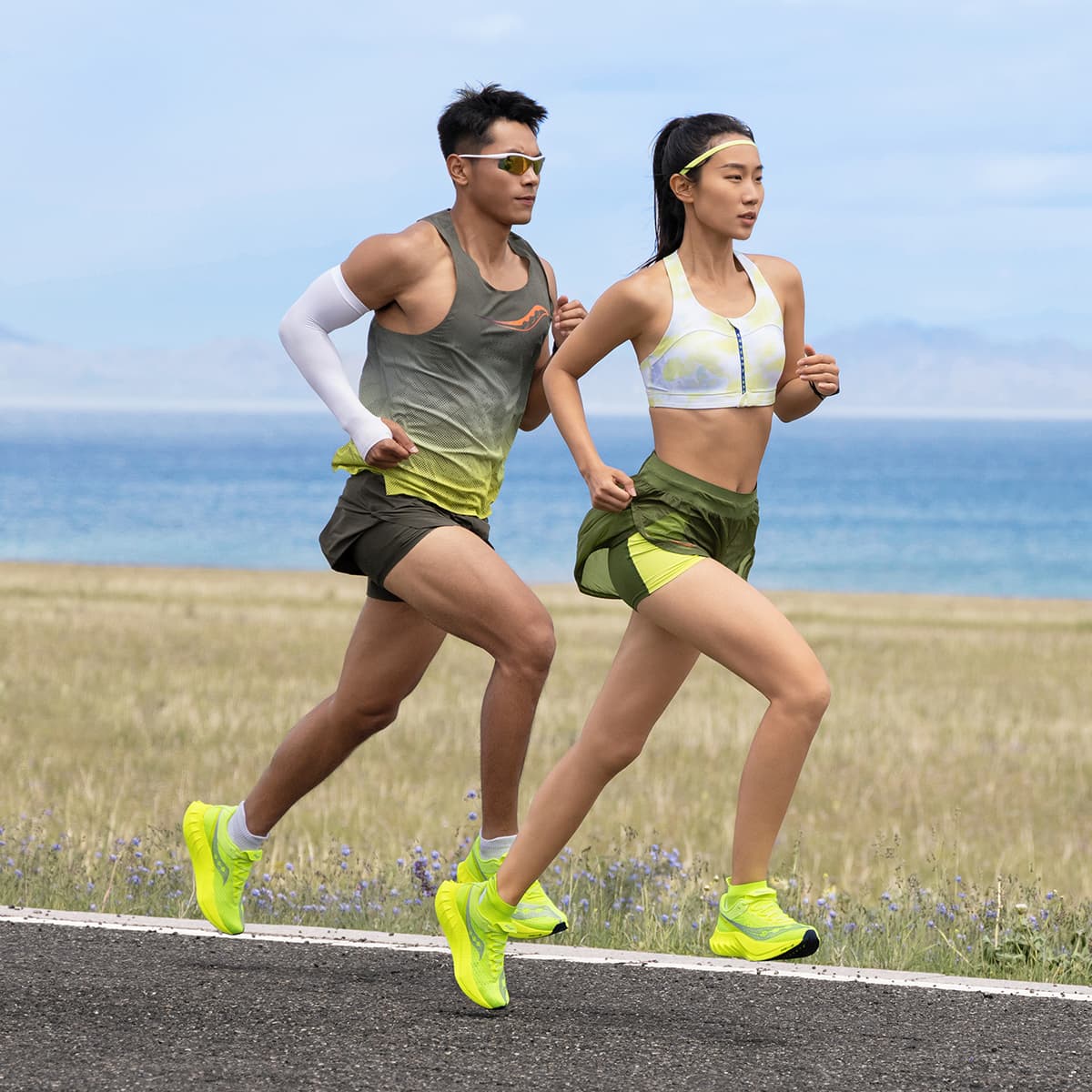 Saucony Endorphin Pro 4 Green Silver