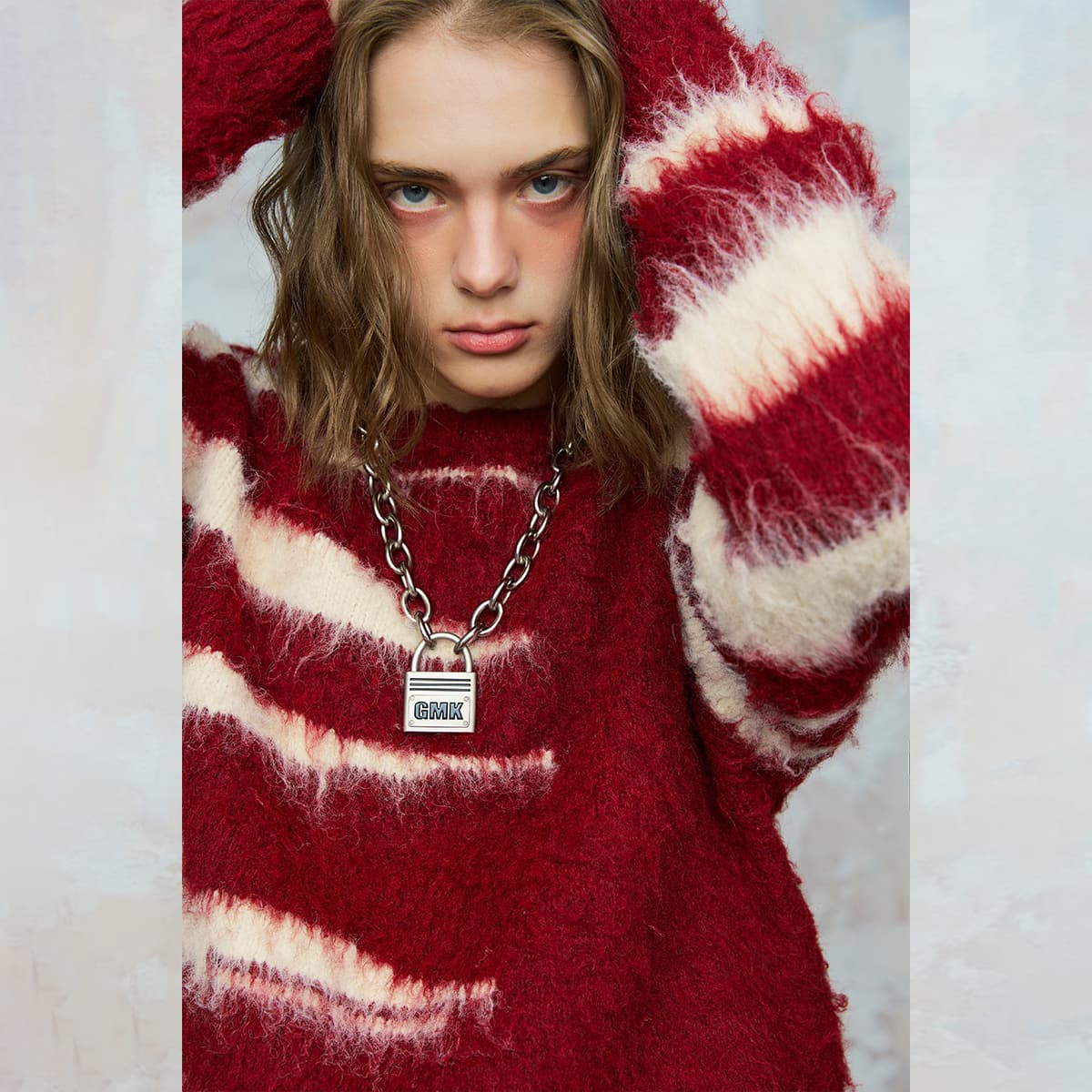 ROCAWEAR Colorblock Crewneck Sweater