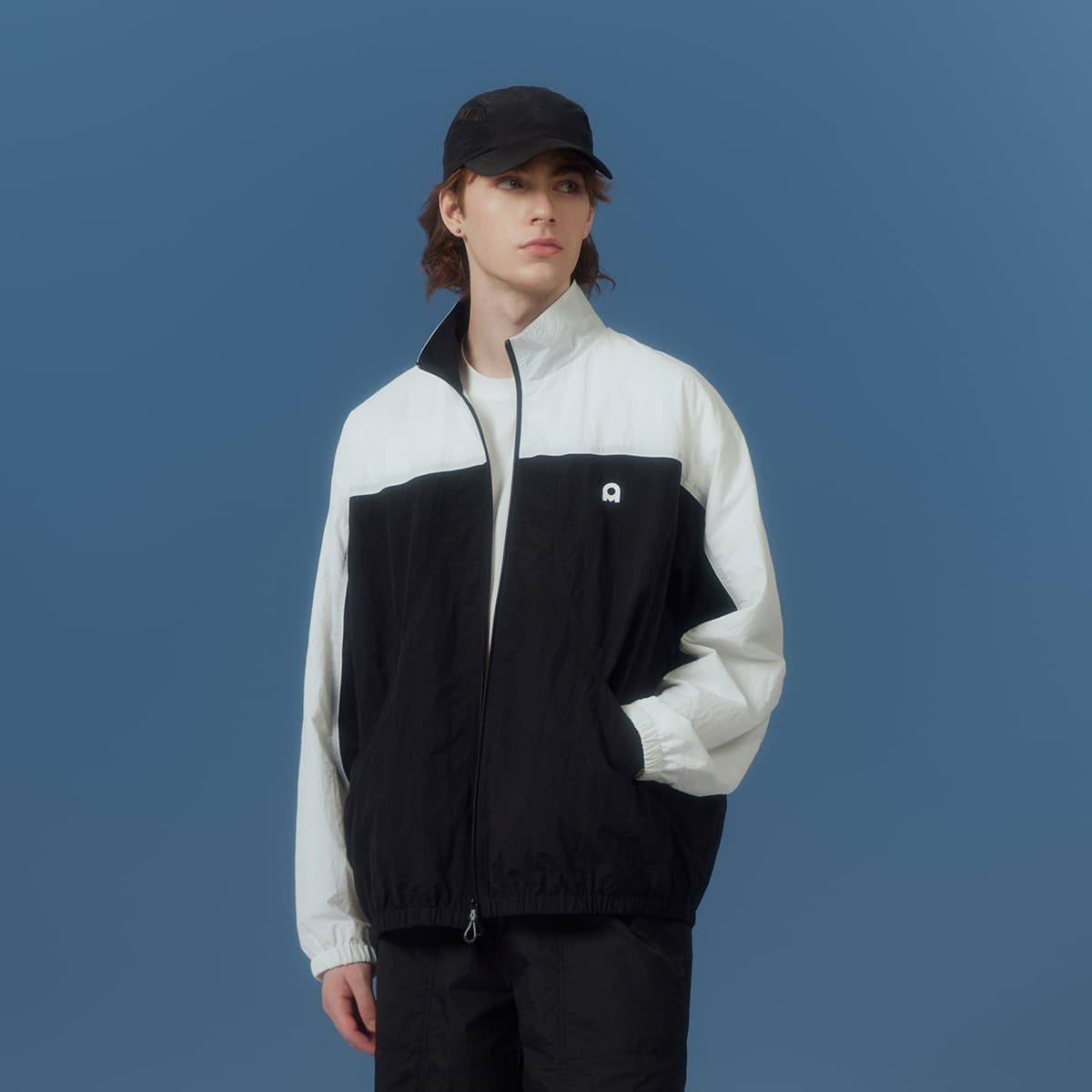 TIKIMOMOKA SS24 Retro Colorblock Logo Jacket