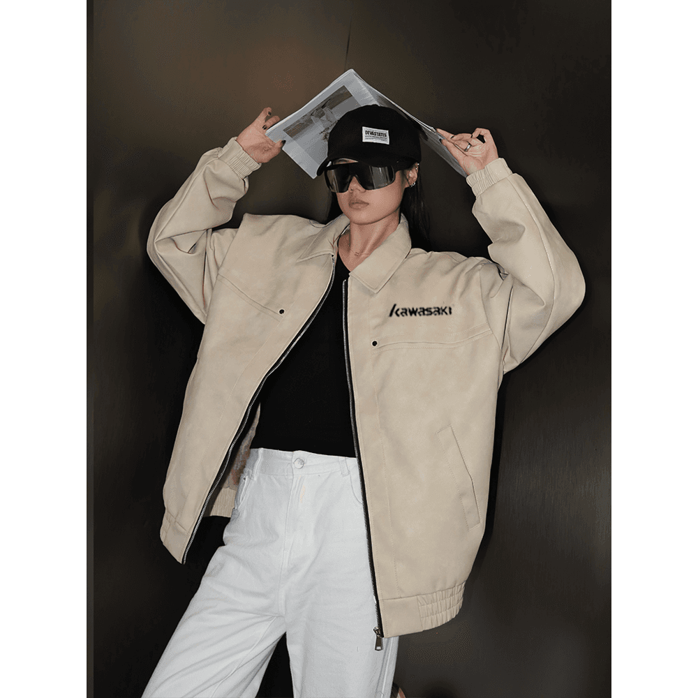 Kawasaki Retro Zip-Up Jacket