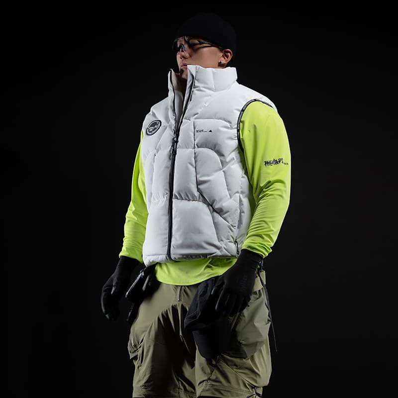 Monster Guardians Snow Peak White Vest