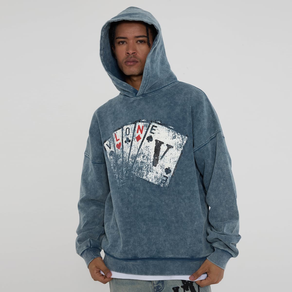 VLONE Hoodie Blue
