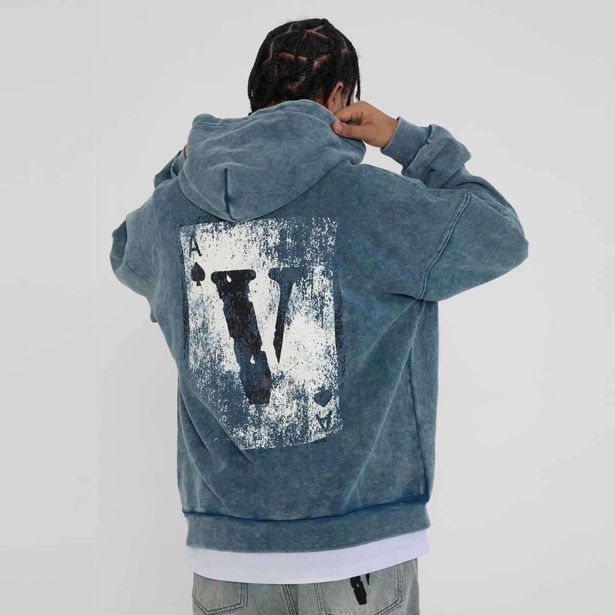 VLONE Hoodie Blue