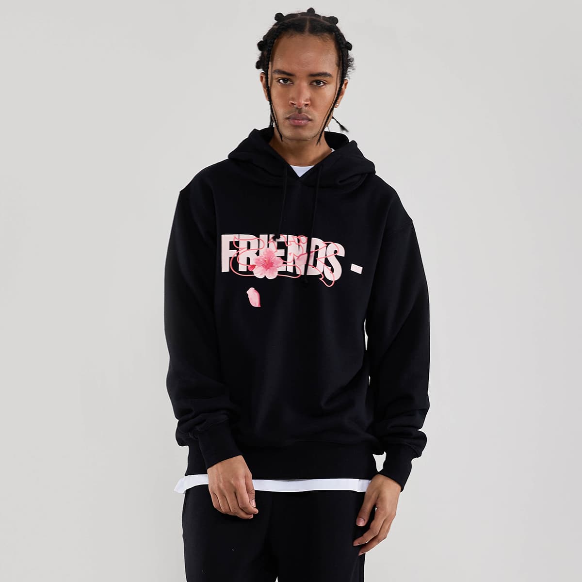 VLONE Sakura Logo Hoodie