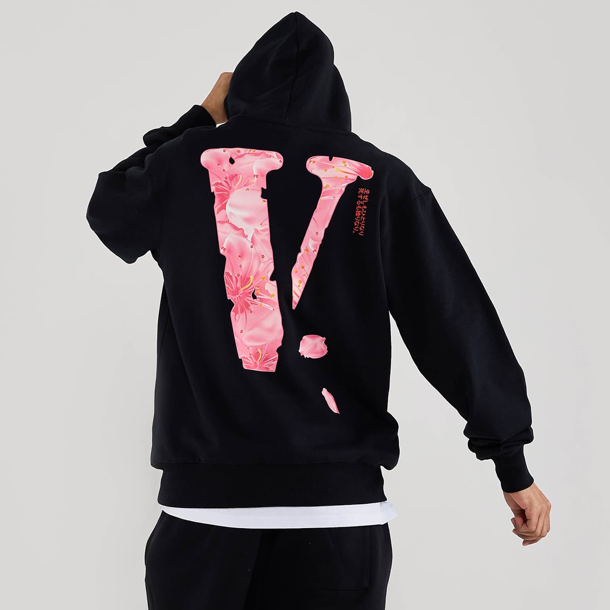 VLONE Sakura Logo Hoodie