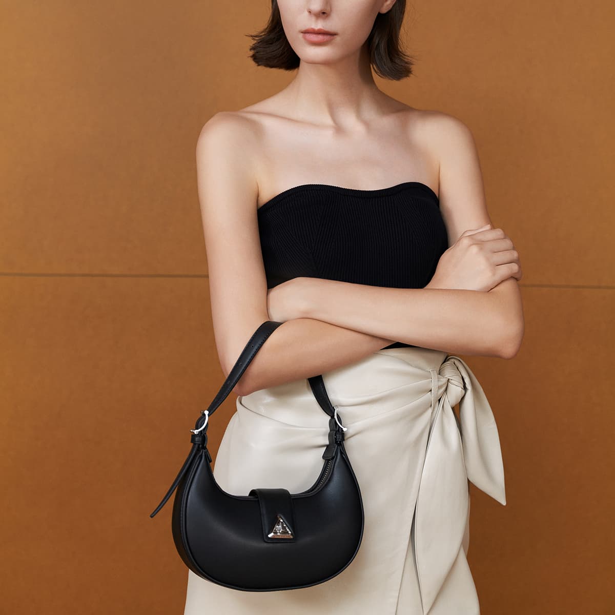 Charles & Keith Crescent Bag