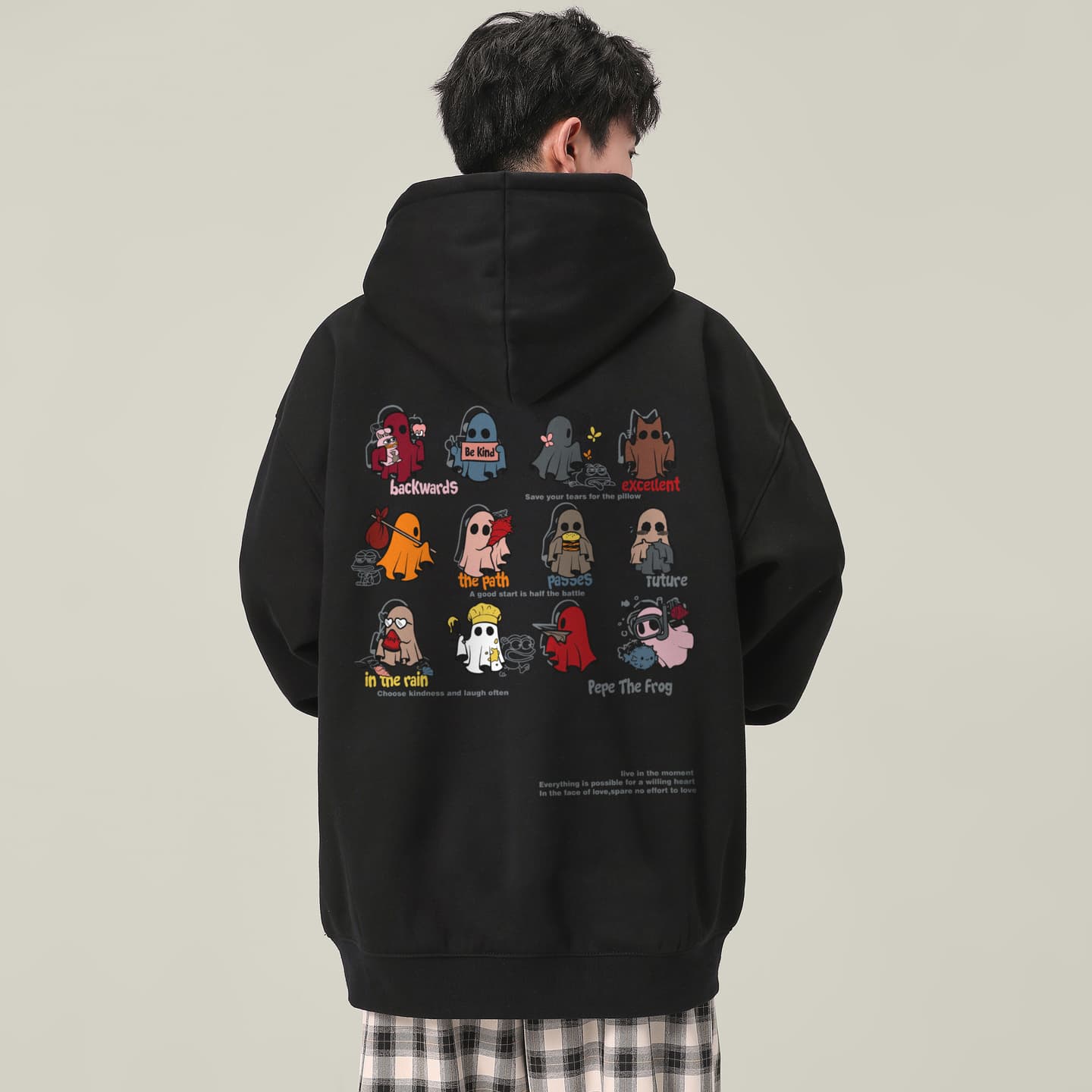 Pepe the Frog Vintage Graffiti Hoodie
