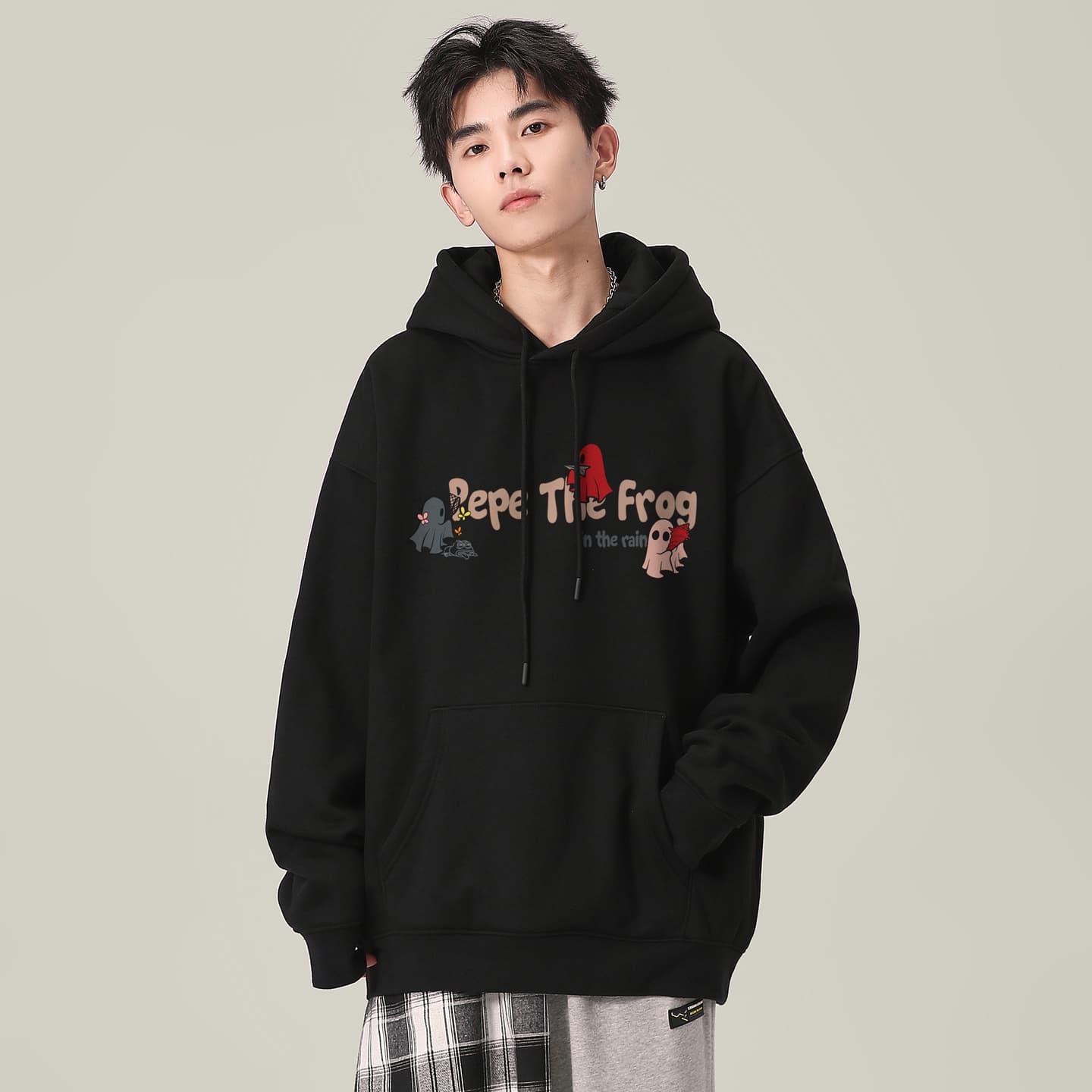 Pepe the Frog Vintage Graffiti Hoodie